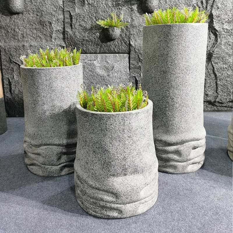 Nordic Creative Garden Flower Pots Planters Outdoor Fiberglass Plant Pots For Hotel Restaurant Decor
Nordic Creative Garden Flower Pots Planters Outdoor Fiberglass Plant Pots For Hotel Restaurant Decor