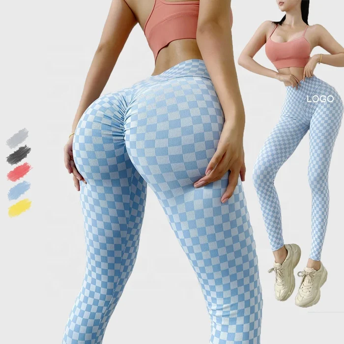 Yiga 2022 Custom Logo Hight Waist Seamless Plaid Activewear 2022 Recycled Nylon Leggings Women Sublimation Leggings
Yiga 2022 Custom Logo Hight Waist Seamless Plaid Activewear 2022 Recycled Nylon Leggings Women Sublimation Leggings