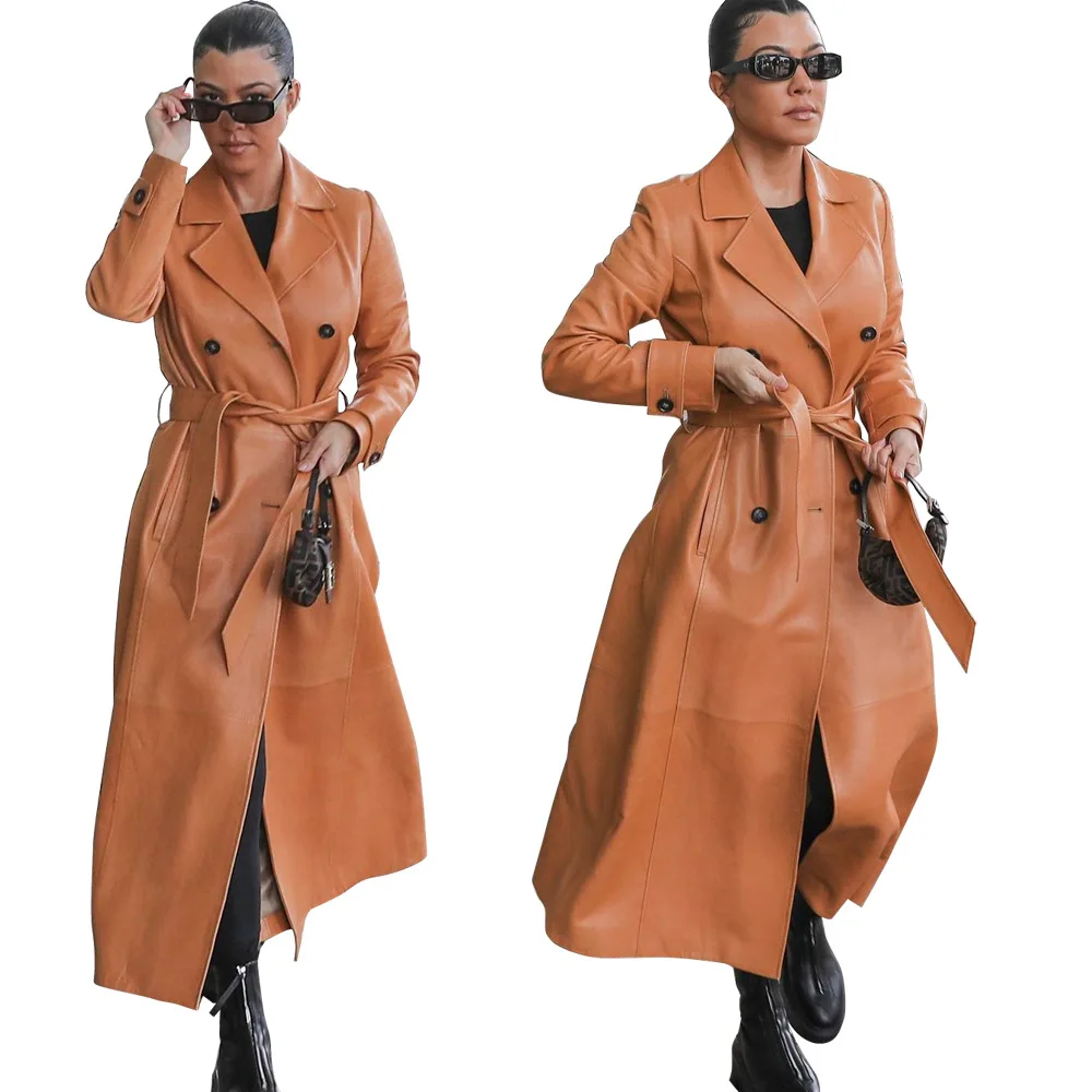 Latest Modern Women Windbreaker Winter Fashion PU Leather Coat Long Sleeve Plus Size Jacket For Women, Brown
Latest Modern Women Windbreaker Winter Fashion PU Leather Coat Long Sleeve Plus Size Jacket For Women, Brown