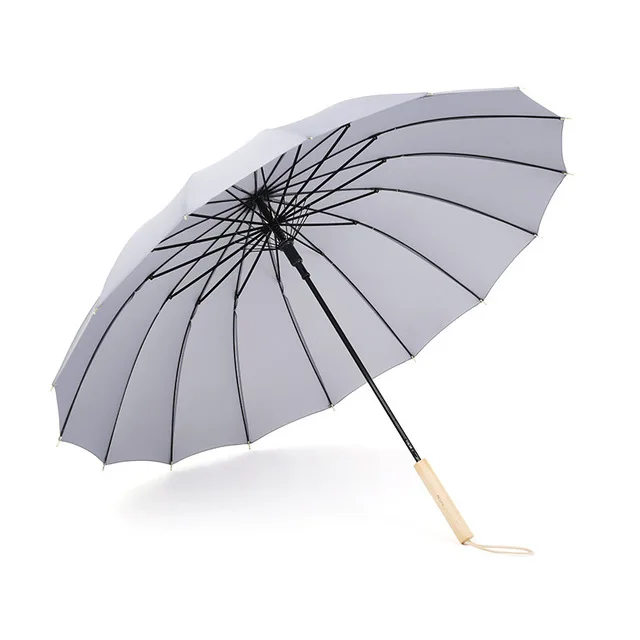Hot sale 16 umbrella bone wood handle small fresh umbrella ladies solid color rainy long handle outdoor umbrella, As picture
Hot sale 16 umbrella bone wood handle small fresh umbrella ladies solid color rainy long handle outdoor umbrella, As picture