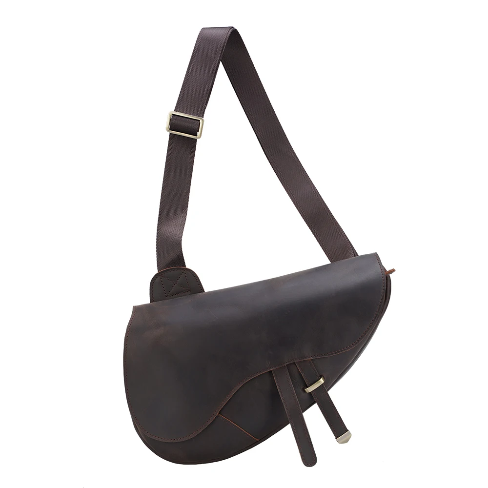 TIDING New Design Stylish Genuine Leather Crossbody Shoulder Bag Vintage Crazy Horse Leather Messenger Bag For Man, Customized color
TIDING New Design Stylish Genuine Leather Crossbody Shoulder Bag Vintage Crazy Horse Leather Messenger Bag For Man, Customized color