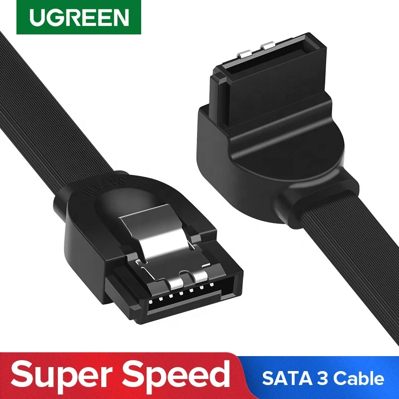 Ugreen SATA III SSD HDD Hard Drive Elbow L Angled Conver Cable 6.0 Gbps to Hard Disk Drive Sata 3 Cable Adapter for Laptop PC, Black
Ugreen SATA III SSD HDD Hard Drive Elbow L Angled Conver Cable 6.0 Gbps to Hard Disk Drive Sata 3 Cable Adapter for Laptop PC, Black