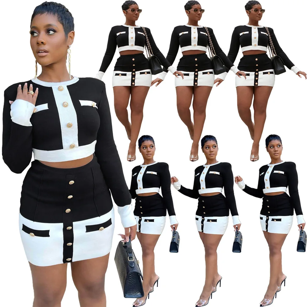 Woman Suits Casual Two Pieces Dress Professional Ladies Outfit Dresses Women Two Piece Skirt and Top Set
Woman Suits Casual Two Pieces Dress Professional Ladies Outfit Dresses Women Two Piece Skirt and Top Set