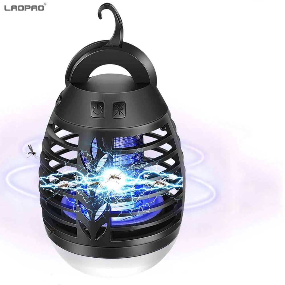 Laopao photocatalysis mosquito killer lamp outdoor camping lamp waterproof mosquito killer uv lamp usb, Black
Laopao photocatalysis mosquito killer lamp outdoor camping lamp waterproof mosquito killer uv lamp usb, Black