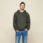 Custom logo fashion casual embroidery cotton men's hoodie long sleeve print men's hoodie