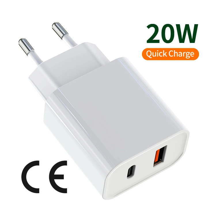 Quick charger PD 20W high power aukey mobile phone electric usb c Qc3.0 charger wall fast charger with EU, White
Quick charger PD 20W high power aukey mobile phone electric usb c Qc3.0 charger wall fast charger with EU, White