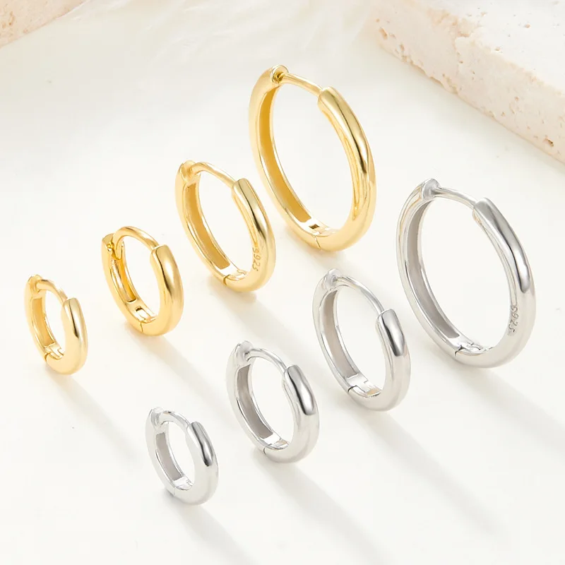 fashion jewelry 925 silver earrings jewelry 18K gold plated sterling silver hoop earrings for women
fashion jewelry 925 silver earrings jewelry 18K gold plated sterling silver hoop earrings for women