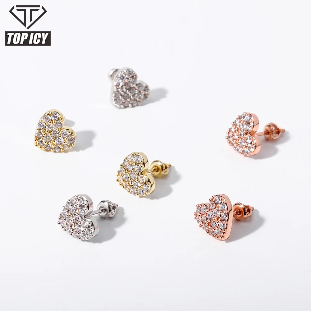 Top Icy Small Heart Lovely Stud Earring 925 Sterling Silver Gold Rose Gold Girls Earrings For Women 2020
Top Icy Small Heart Lovely Stud Earring 925 Sterling Silver Gold Rose Gold Girls Earrings For Women 2020