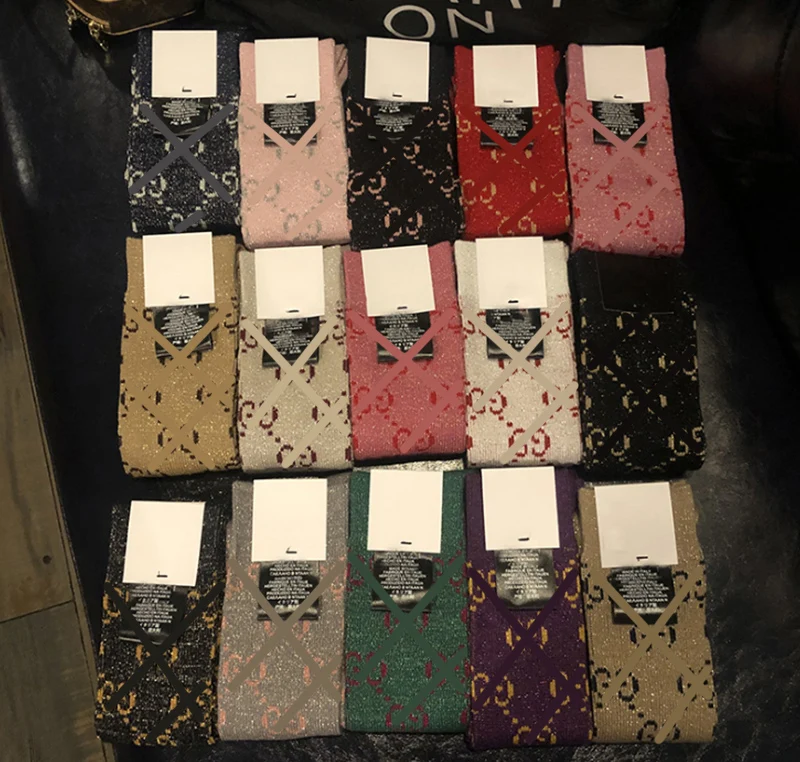 RTS New Arrival Designer Chines Manufacturers Cotton Knit Fashion Double G Knee High Designer Socks
RTS New Arrival Designer Chines Manufacturers Cotton Knit Fashion Double G Knee High Designer Socks