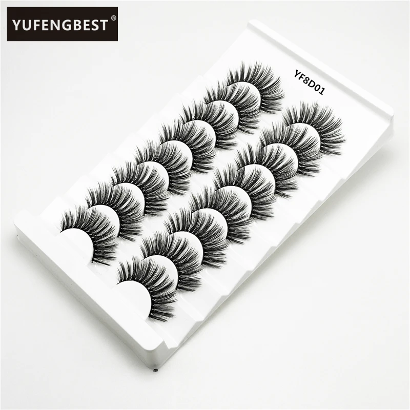 8 pairs 3D Mink Lashes Natural False Eyelashes Dramatic Volume Fake Lashes Makeup Eyelash Extension Silk Eyelashes
8 pairs 3D Mink Lashes Natural False Eyelashes Dramatic Volume Fake Lashes Makeup Eyelash Extension Silk Eyelashes