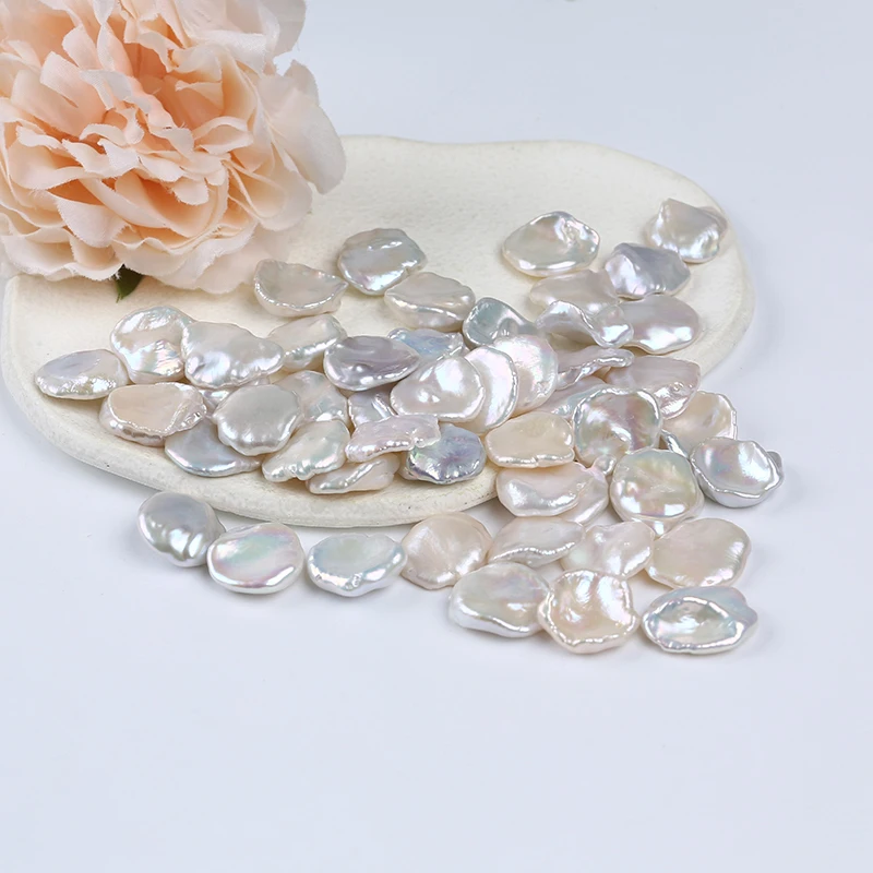 Wholesale AAA White 15-16mm Natural Keshi Loose Beads Freshwater Pearl For Jewelry Making
Wholesale AAA White 15-16mm Natural Keshi Loose Beads Freshwater Pearl For Jewelry Making