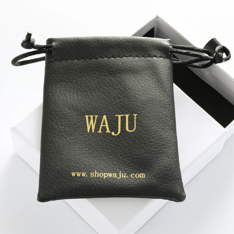 Custom Small Draw String Leather Pouch For bracelets with drawer box, Customized color
Custom Small Draw String Leather Pouch For bracelets with drawer box, Customized color