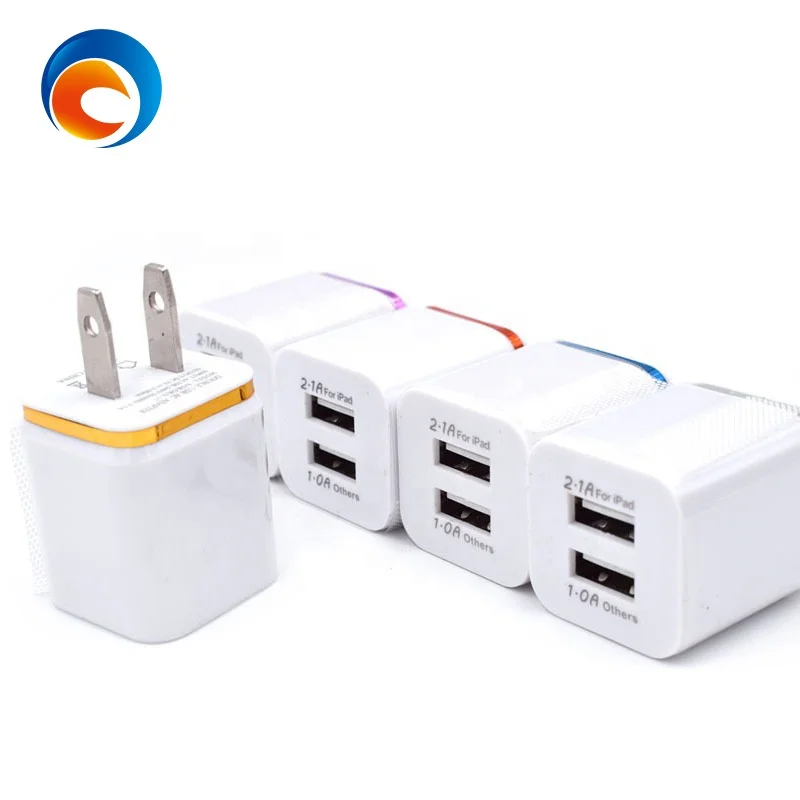EU US Smart Chip Double USB Color Square Plug Charger Head for Mobile Phone, Gray / purple/ blue / red / yellow
EU US Smart Chip Double USB Color Square Plug Charger Head for Mobile Phone, Gray / purple/ blue / red / yellow