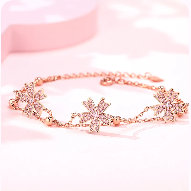 Dropshipping Vana Bulk Flower Jewelry 925 Sterling Silver Charm Bracelet Pink Zirconia Healing Bracelet & Bangle 2022
Dropshipping Vana Bulk Flower Jewelry 925 Sterling Silver Charm Bracelet Pink Zirconia Healing Bracelet & Bangle 2022
