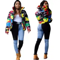 1119M458 fashionable camouflage print winter short latest design 2020 women fashion clothing Down coat
1119M458 fashionable camouflage print winter short latest design 2020 women fashion clothing Down coat