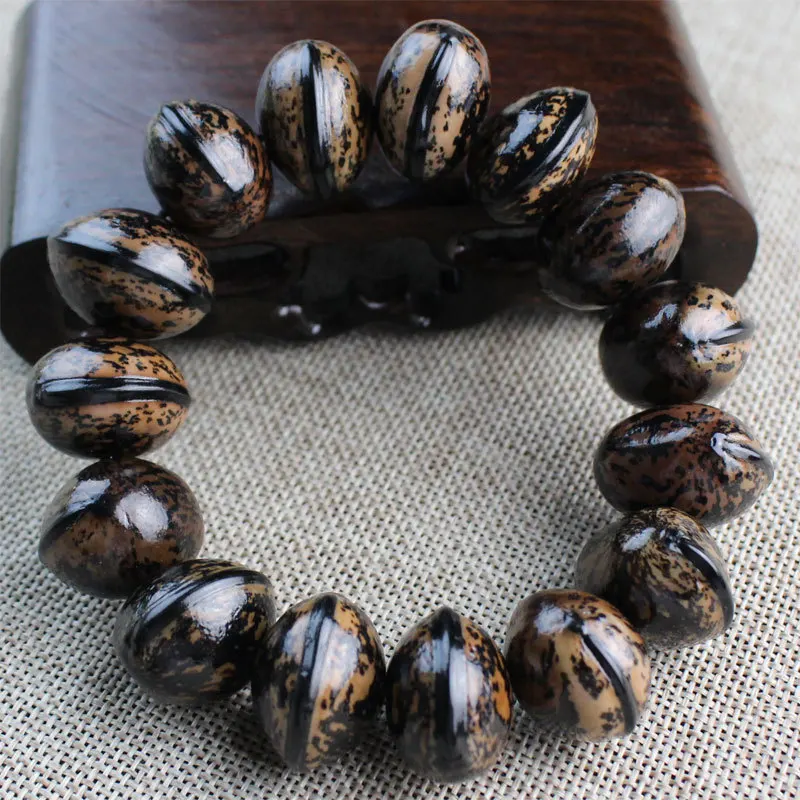BW1060 Big Wooden Wood Fish Fruit Bracelets Bodhi Beads Bracelets for Men and Women, As picture
BW1060 Big Wooden Wood Fish Fruit Bracelets Bodhi Beads Bracelets for Men and Women, As picture