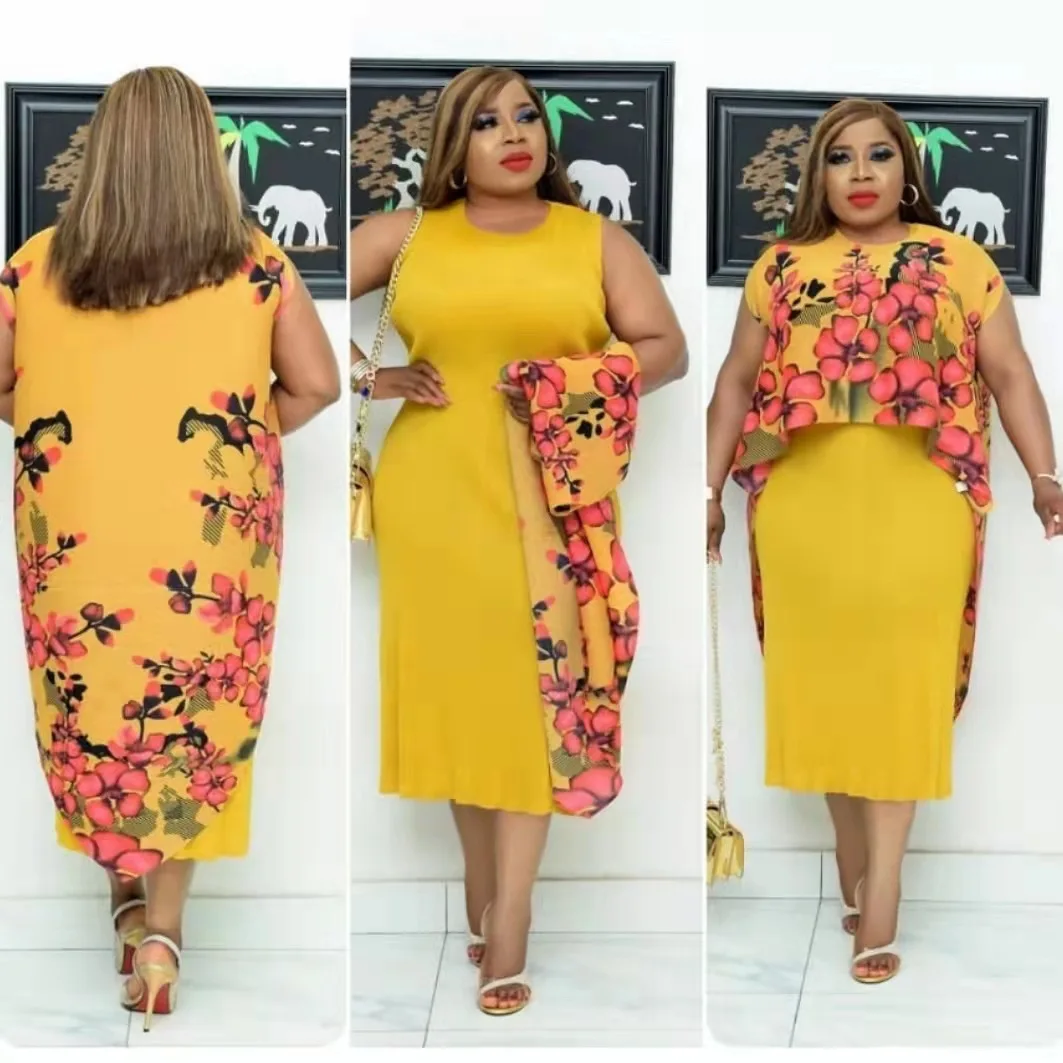 2021 New In stock fast hot sell African women's high quality cylindrical high grade ruffled print short sleeve two-piece dress, Picture color
2021 New In stock fast hot sell African women's high quality cylindrical high grade ruffled print short sleeve two-piece dress, Picture color