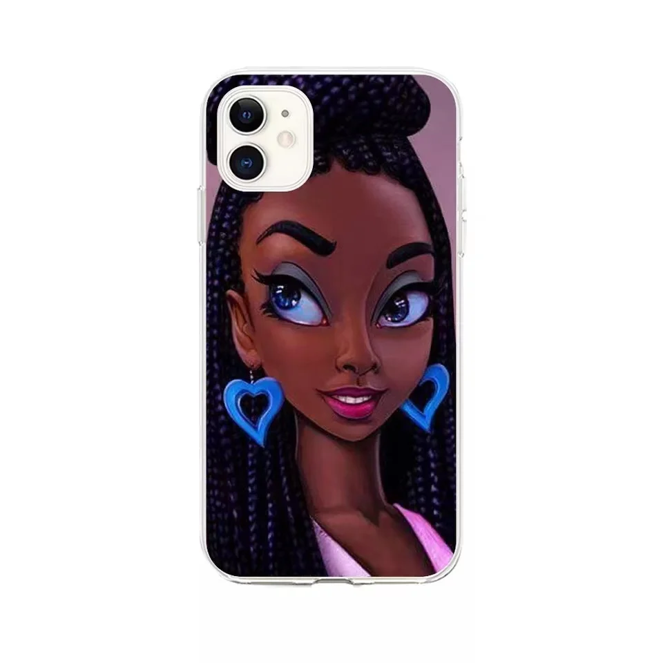 African People Black Head Girl Phone Case for iPhone 11 Case 11 Pro Max Cell Phone Covers for iphone 11 Pro Cases for Ladies
African People Black Head Girl Phone Case for iPhone 11 Case 11 Pro Max Cell Phone Covers for iphone 11 Pro Cases for Ladies