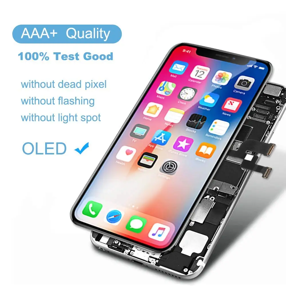 Best Oled Digitizer Touch Screen Display Replacement Mobile Phone Part LCD Screen For iphone x xs xr 11 pro max lcd, Black
Best Oled Digitizer Touch Screen Display Replacement Mobile Phone Part LCD Screen For iphone x xs xr 11 pro max lcd, Black