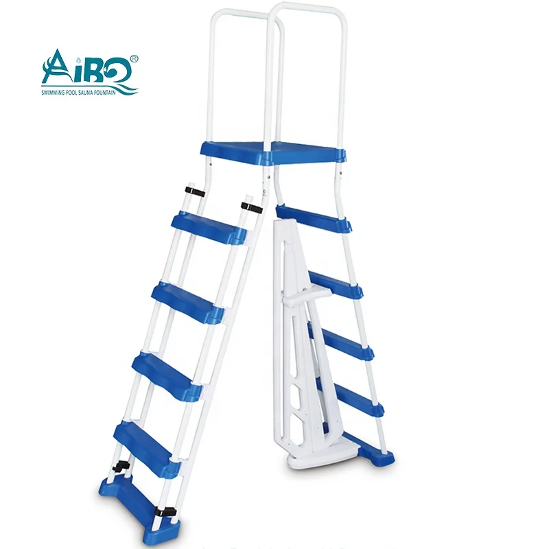 Hot sale new outdoor above ground swimming pool accessories inflatable metal frame swimming pool ladder, Blue
Hot sale new outdoor above ground swimming pool accessories inflatable metal frame swimming pool ladder, Blue