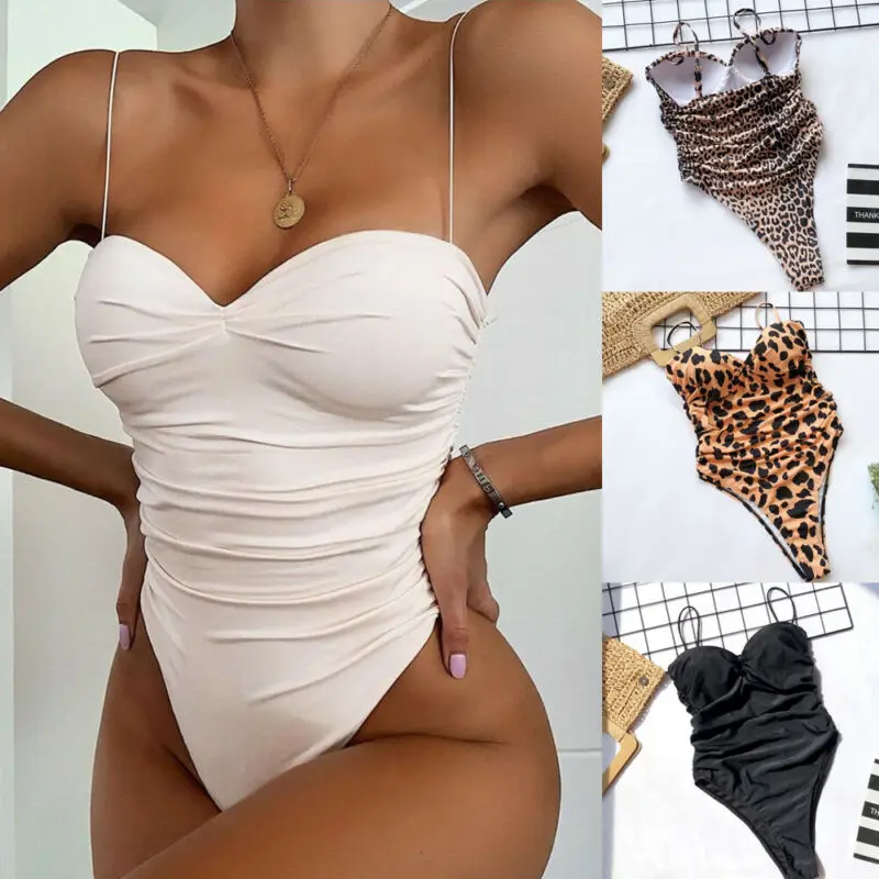Sexy Swimwear 2020 High Leg Cut Swimming Suit For Women Leopard Print Solid Swimsuit Padded Push-up Bikini Set
Sexy Swimwear 2020 High Leg Cut Swimming Suit For Women Leopard Print Solid Swimsuit Padded Push-up Bikini Set