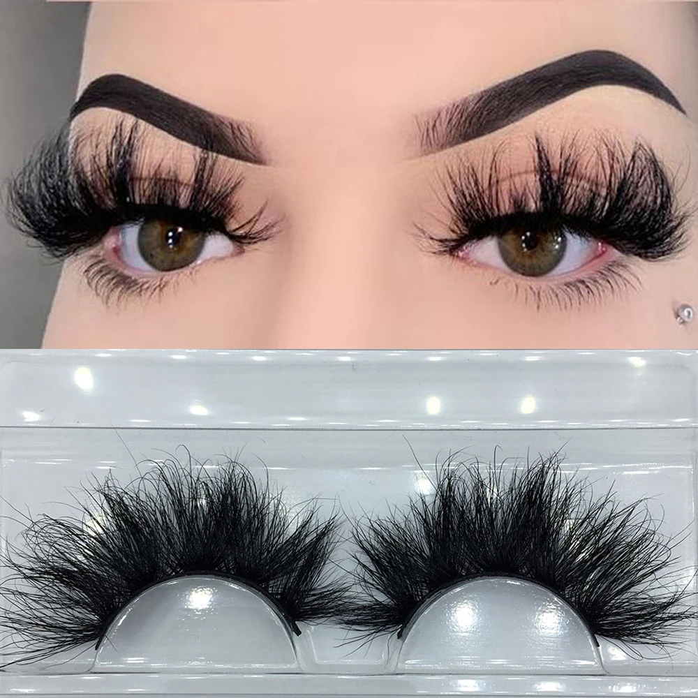 Wholesale 100% Mink Eyelash 25mm Super Fluffy Mink Lashes 3D Wispy Thick Curl Mink Eyelashes, Natural black
Wholesale 100% Mink Eyelash 25mm Super Fluffy Mink Lashes 3D Wispy Thick Curl Mink Eyelashes, Natural black
