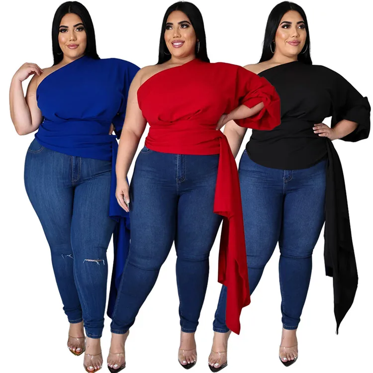 New Trendy Top ranking Colors Sexy Women Clothing Plus Size Tops Off-shoulder Long Sleeve T Shirt Women, As picture or customized make
New Trendy Top ranking Colors Sexy Women Clothing Plus Size Tops Off-shoulder Long Sleeve T Shirt Women, As picture or customized make