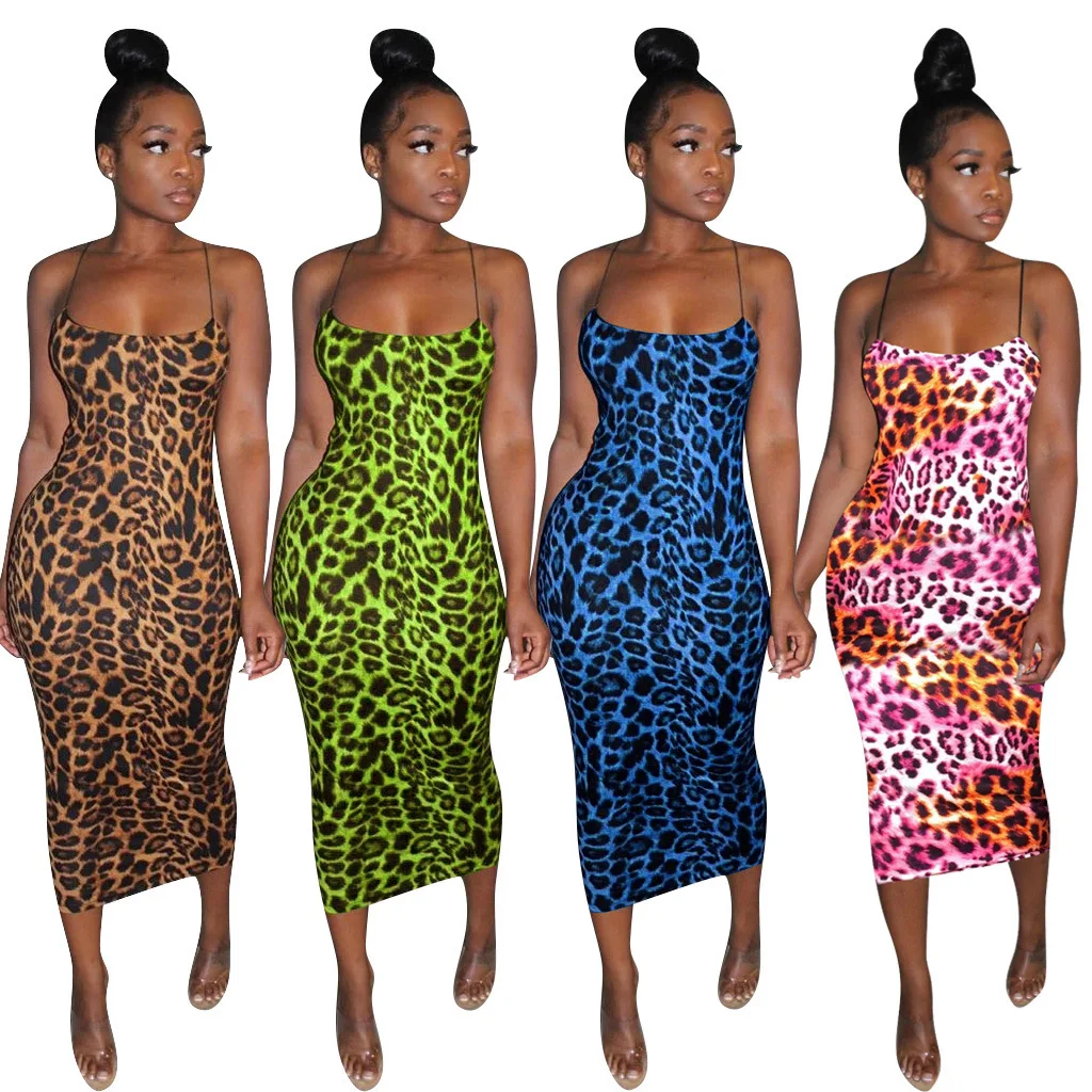 2021 new arrivals fashion sexy temperament women's halter sleeveless V-neck summer casual dresses, As the picture show
2021 new arrivals fashion sexy temperament women's halter sleeveless V-neck summer casual dresses, As the picture show