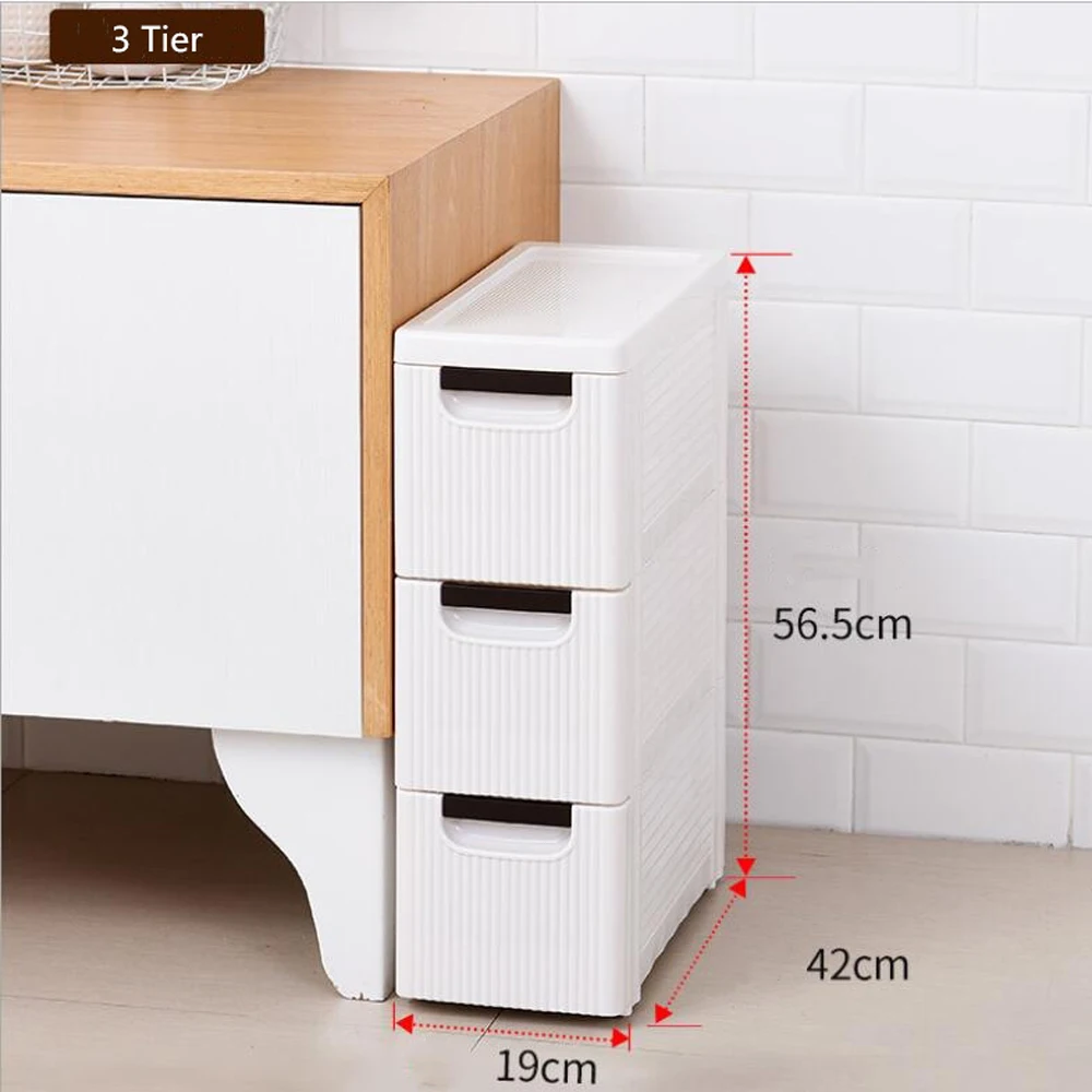 3-Tire Rolling Cart Organizer Unit with Wheels Narrow Slim Container Storage Cabinet for Bathroom Bedroom
3-Tire Rolling Cart Organizer Unit with Wheels Narrow Slim Container Storage Cabinet for Bathroom Bedroom