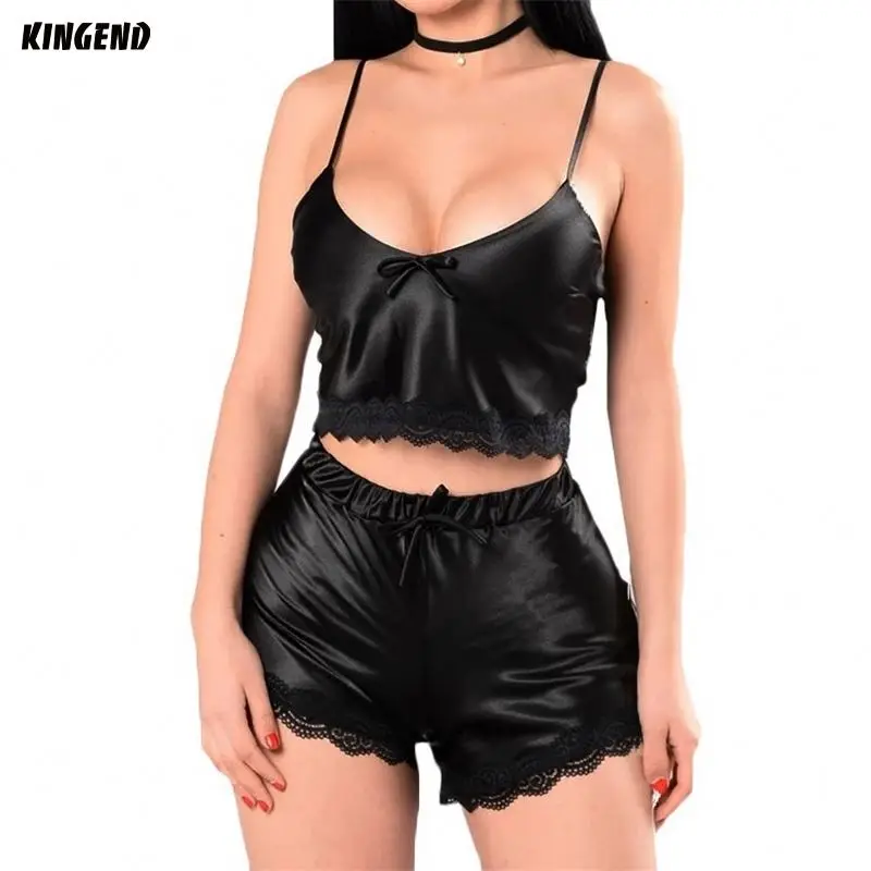 K54 2021 New Spring Arrivals Factory Price Fashion Sleepwear Hot Sale Sling Lace Women Silk Lingerie Pajamas Set, As picture
K54 2021 New Spring Arrivals Factory Price Fashion Sleepwear Hot Sale Sling Lace Women Silk Lingerie Pajamas Set, As picture
