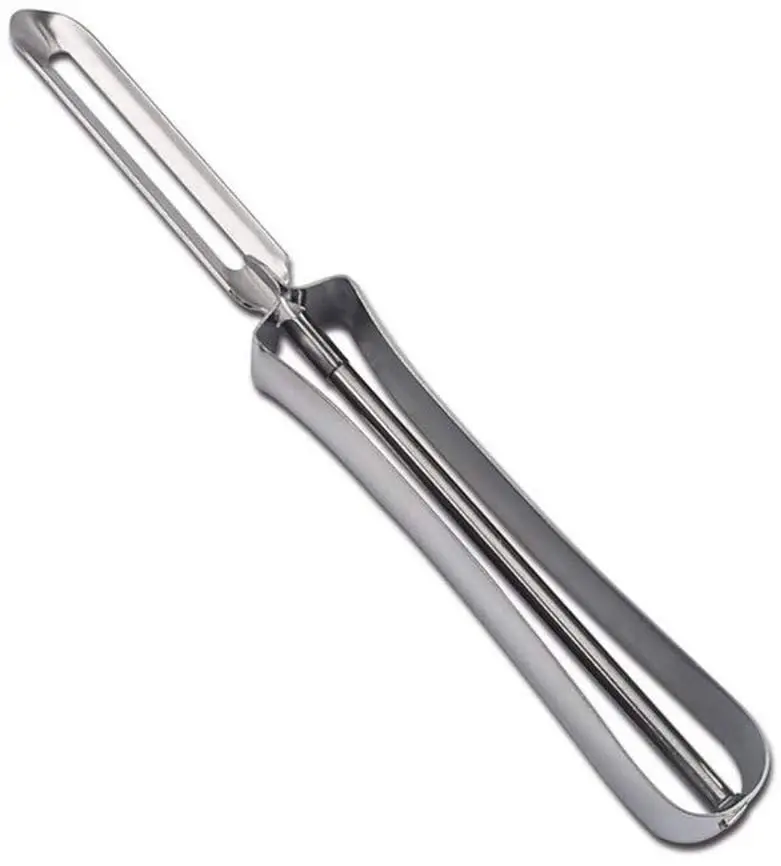 High Quality Stainless Steel Fruit Vegetable Rotary Peeler with Ergonomic Safety and Control Handle, Stainless steel color
High Quality Stainless Steel Fruit Vegetable Rotary Peeler with Ergonomic Safety and Control Handle, Stainless steel color