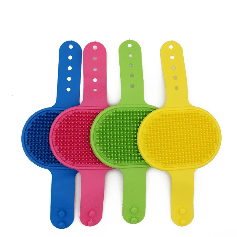 Combing tangles and Dead Fur Dog Bath Grooming Shedding Brush, Yellow ,green ,blue,rose pink,black
Combing tangles and Dead Fur Dog Bath Grooming Shedding Brush, Yellow ,green ,blue,rose pink,black