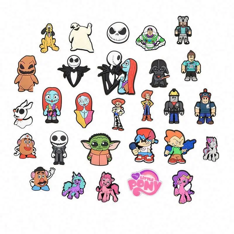 2022 New Soft PVC Custom USA cartoon Starwar Shoe Charm for kid Clog Accessory, Customized color
2022 New Soft PVC Custom USA cartoon Starwar Shoe Charm for kid Clog Accessory, Customized color