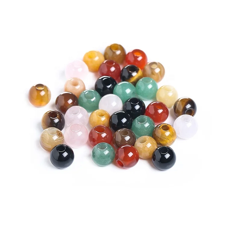 Big Hole Beads Natural Gemstone Round Beads For Jewelry Making DIY Bracelets And Necklace, In picture
Big Hole Beads Natural Gemstone Round Beads For Jewelry Making DIY Bracelets And Necklace, In picture