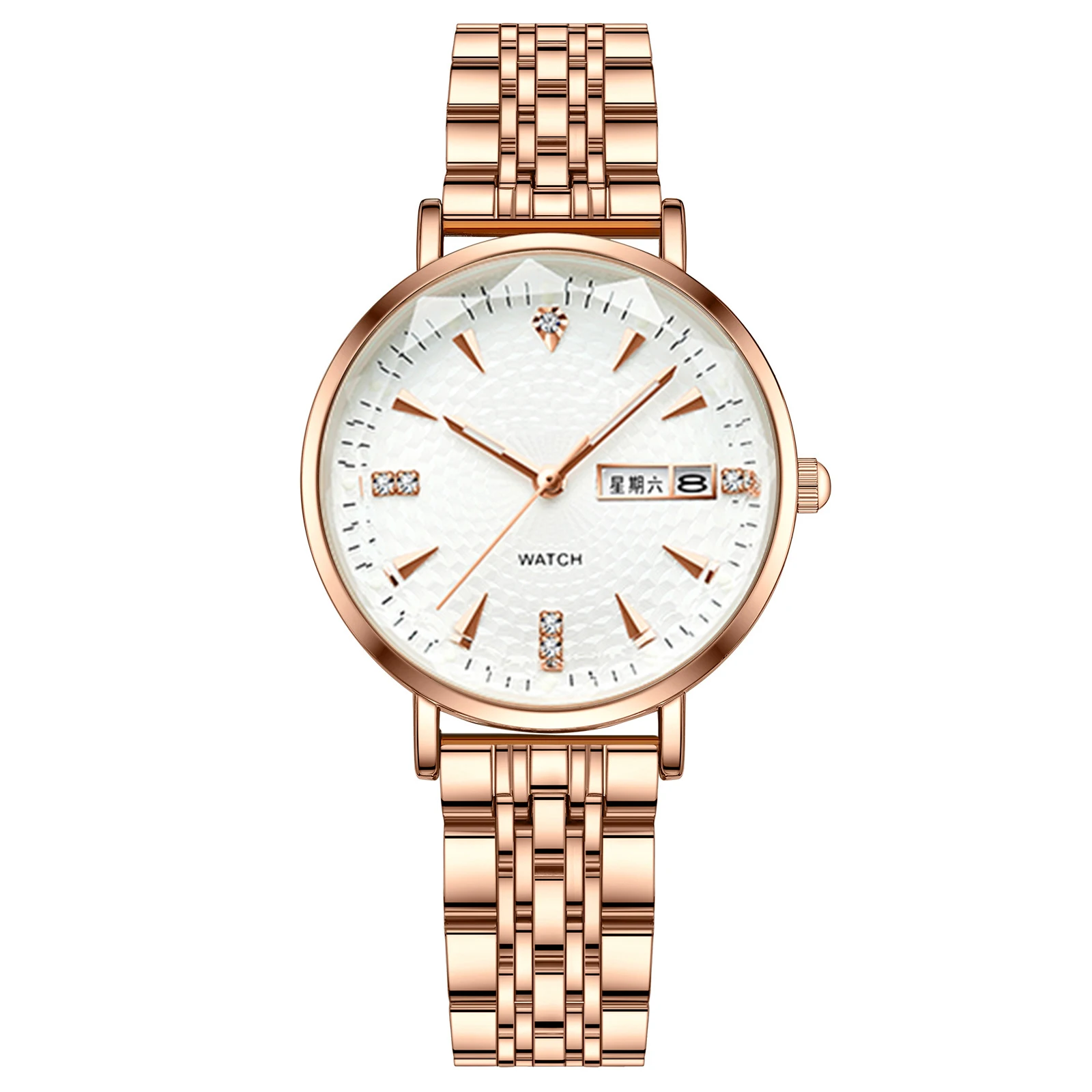 Fashion Waterproof Golden & Silver Classic Quartz Lady Watch Luxury Elegent Wrist Watch Women
Fashion Waterproof Golden & Silver Classic Quartz Lady Watch Luxury Elegent Wrist Watch Women
