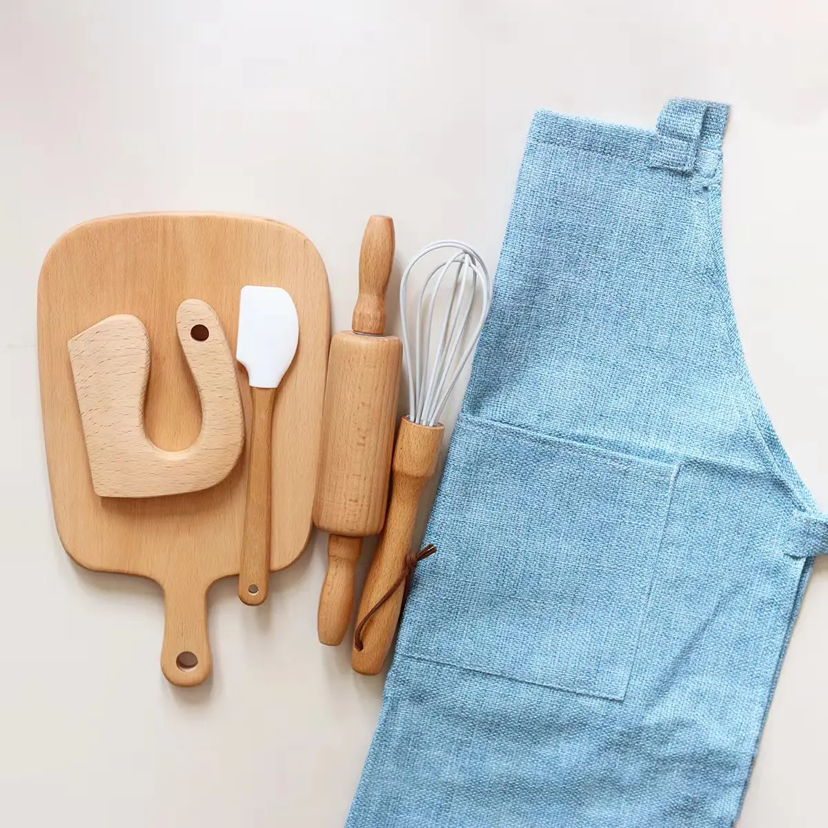 PUSELIFE 7pcs mini kitchen sets toys real cooking set for kids knife kids baking set
PUSELIFE 7pcs mini kitchen sets toys real cooking set for kids knife kids baking set