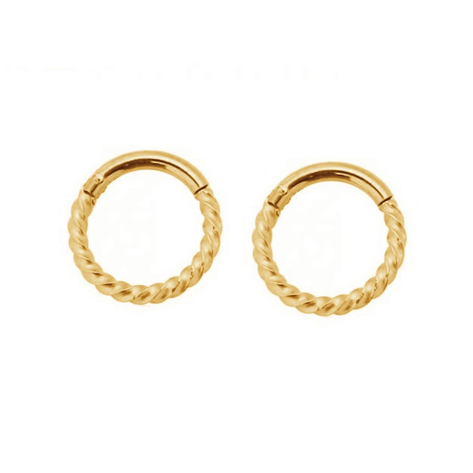 wholesale jewellery 925 sterling silver earrings for women 18k gold plated Little Twist Rope Segment Hoop Earrings
wholesale jewellery 925 sterling silver earrings for women 18k gold plated Little Twist Rope Segment Hoop Earrings