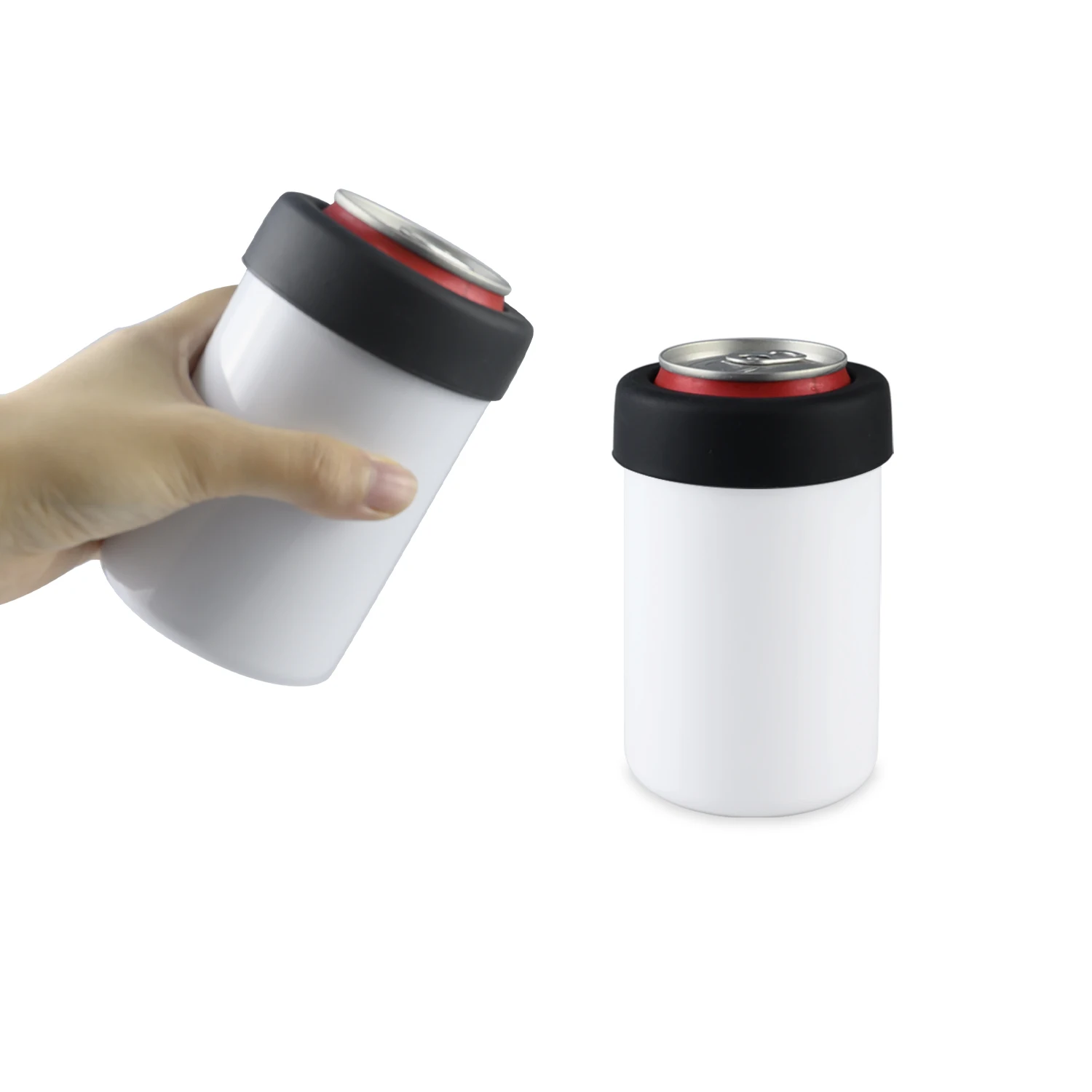 New design 12 oz sublimation blanks stainless steel double wall insulated cans coolers, Customized color
New design 12 oz sublimation blanks stainless steel double wall insulated cans coolers, Customized color