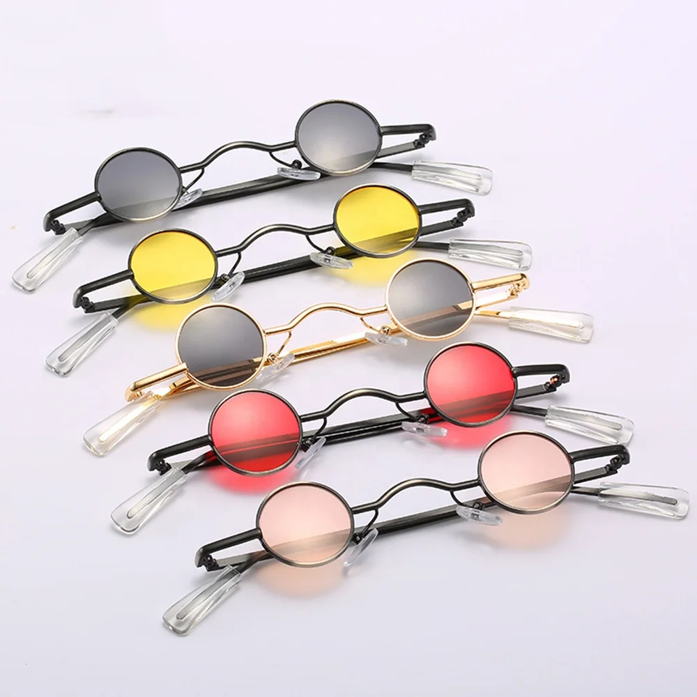 2021 New Retro oval frame personality punk men's and women's trend small round frame sunglasses
2021 New Retro oval frame personality punk men's and women's trend small round frame sunglasses