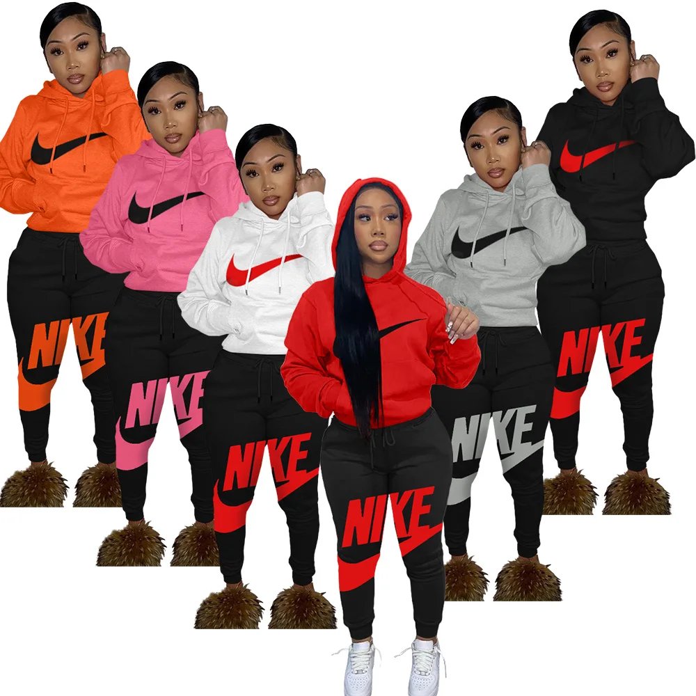 wholesale drop shipping NIKE 2 piece set womens hoodies joggers long sleeve Leisure color women jogger set
wholesale drop shipping NIKE 2 piece set womens hoodies joggers long sleeve Leisure color women jogger set