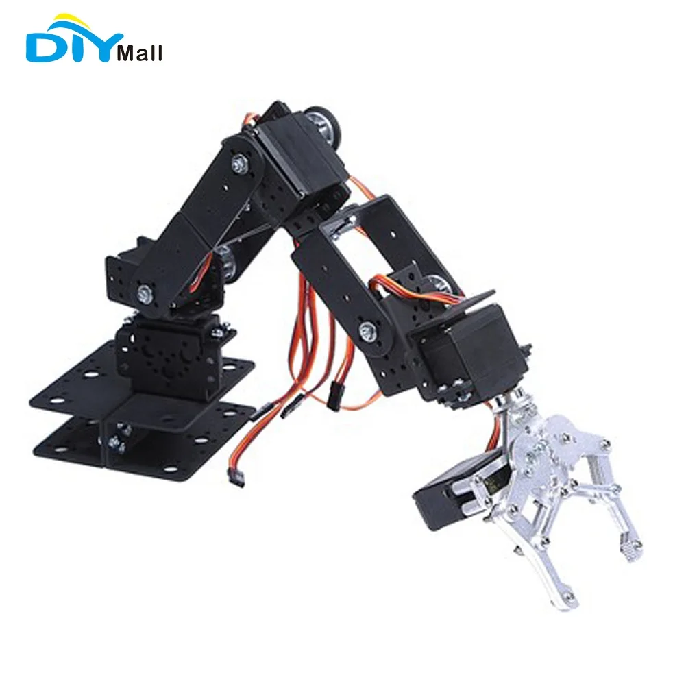 6 DOF 6DOF Mechanical Manipulator Robot Arm Kit / MG996R Servo 180 Degree For Robot Parts
6 DOF 6DOF Mechanical Manipulator Robot Arm Kit / MG996R Servo 180 Degree For Robot Parts