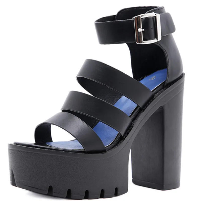 Dropshipping Women High Heels sandals Leather High Platform Spring Summer ladies shoes female Plus Size footwear
Dropshipping Women High Heels sandals Leather High Platform Spring Summer ladies shoes female Plus Size footwear