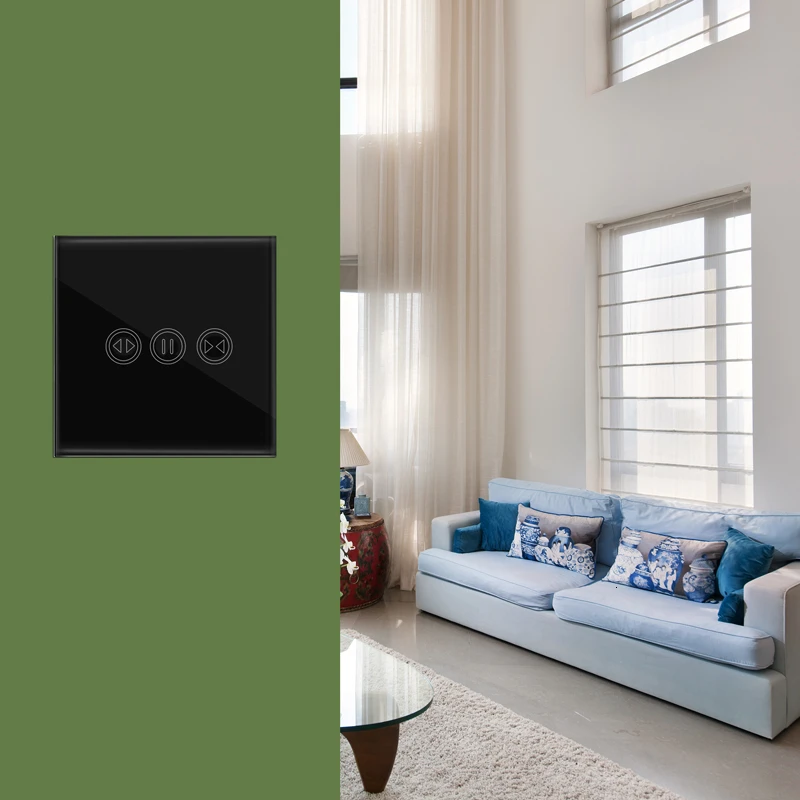New hot products factory customized CS-01 zigbee curtain controller WiFi eu curtain switch - ANKUX.COM