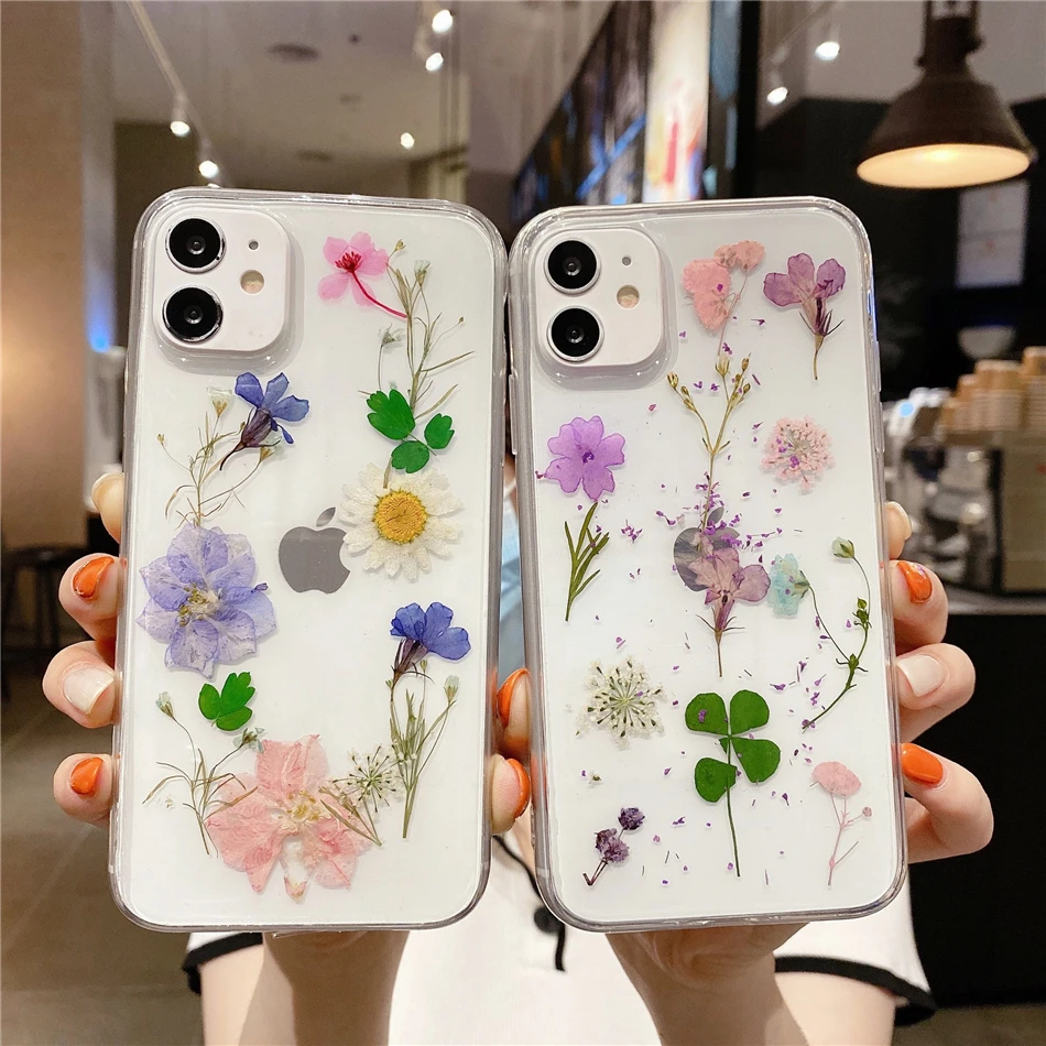 Luxury Real dry flower for iphone 11pro max phones case for iphone 12 pro phone case designer
Luxury Real dry flower for iphone 11pro max phones case for iphone 12 pro phone case designer