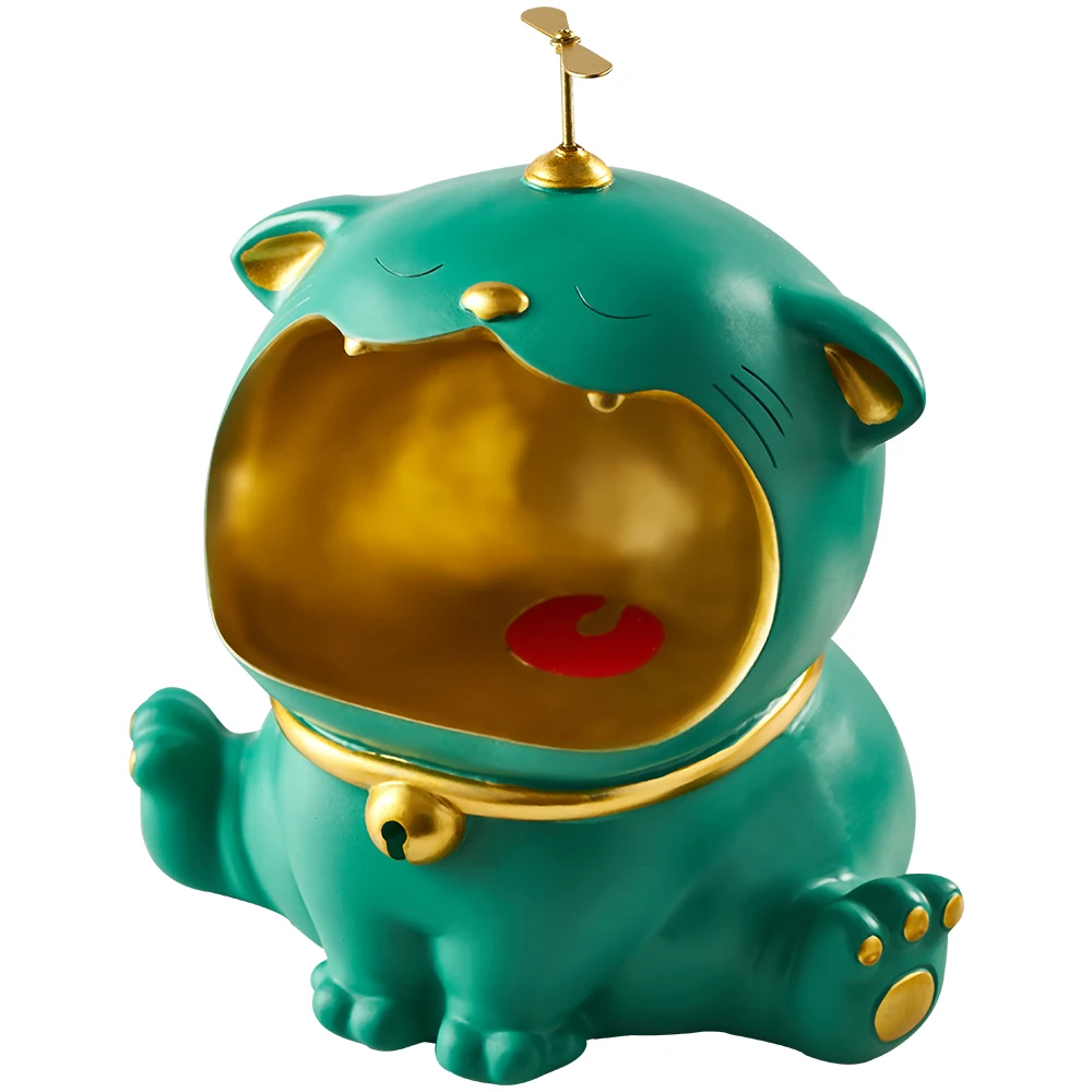 Home Decoration Accessories Modern Indoor Resin Figurines Lucky Cat Candy Storage Box Living Room bedroom Desktop Decor gift
Home Decoration Accessories Modern Indoor Resin Figurines Lucky Cat Candy Storage Box Living Room bedroom Desktop Decor gift