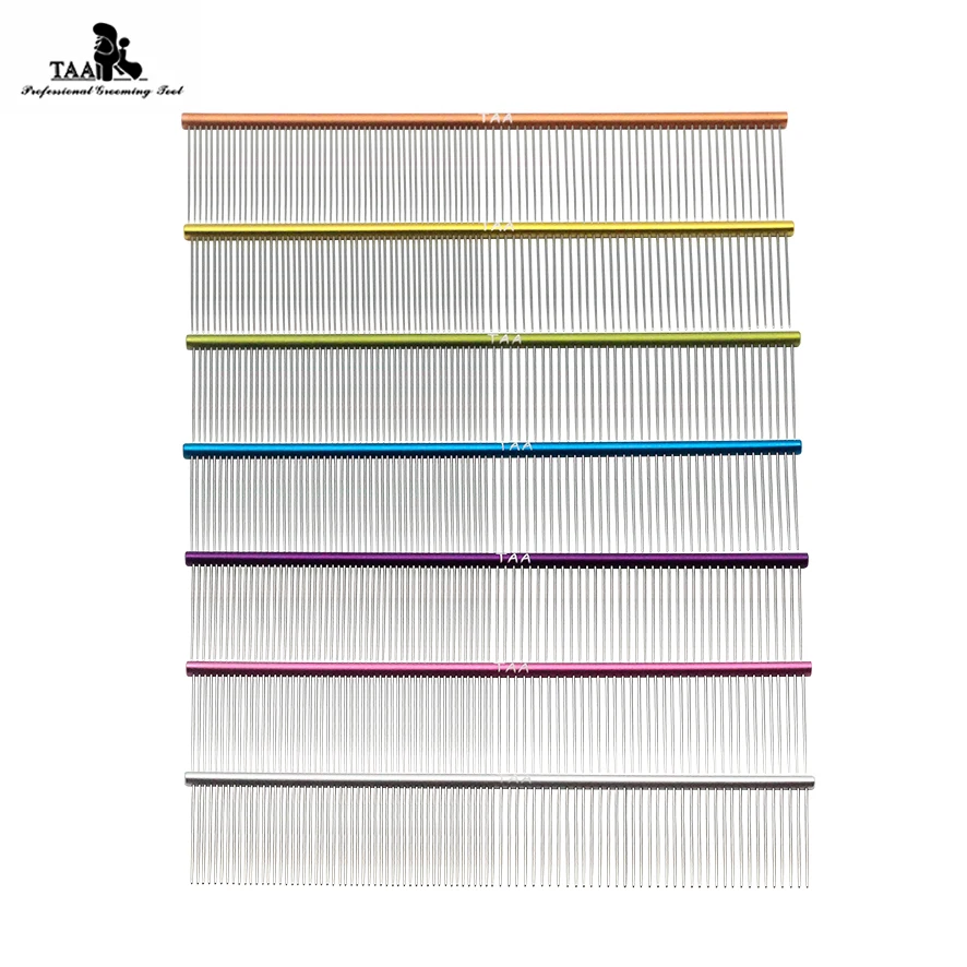 TAA pet supplies 2019 dog new style comb manufacturer, Green purple orange pink blue silver
TAA pet supplies 2019 dog new style comb manufacturer, Green purple orange pink blue silver