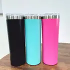 Tumbler Modern Stainless Steel Vacuum Coffee Tumbler Rainbow Skinny Tumbler 20 Oz Mug