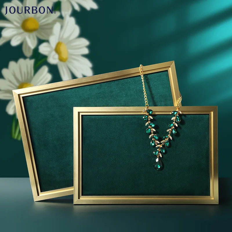 Jourbon Wholesale Jewelry Accessories Display Metal Tray Necklace Glasses Showcase, Green, gray
Jourbon Wholesale Jewelry Accessories Display Metal Tray Necklace Glasses Showcase, Green, gray
