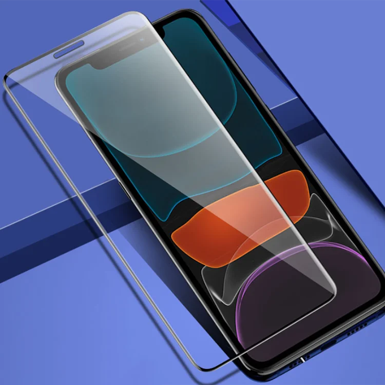 Wholesale Anti-blue light Silk printed Anti-Fingerprint Full Curved Tempered Glass Screen Protector for Iphone 11 12 pro Max, Transparent
Wholesale Anti-blue light Silk printed Anti-Fingerprint Full Curved Tempered Glass Screen Protector for Iphone 11 12 pro Max, Transparent