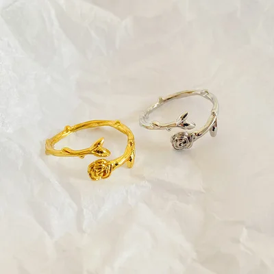 Korean Simple Design Geometric Leaf Open Rings Irregular Flower Finger Ring For Women Girls Gift
Korean Simple Design Geometric Leaf Open Rings Irregular Flower Finger Ring For Women Girls Gift